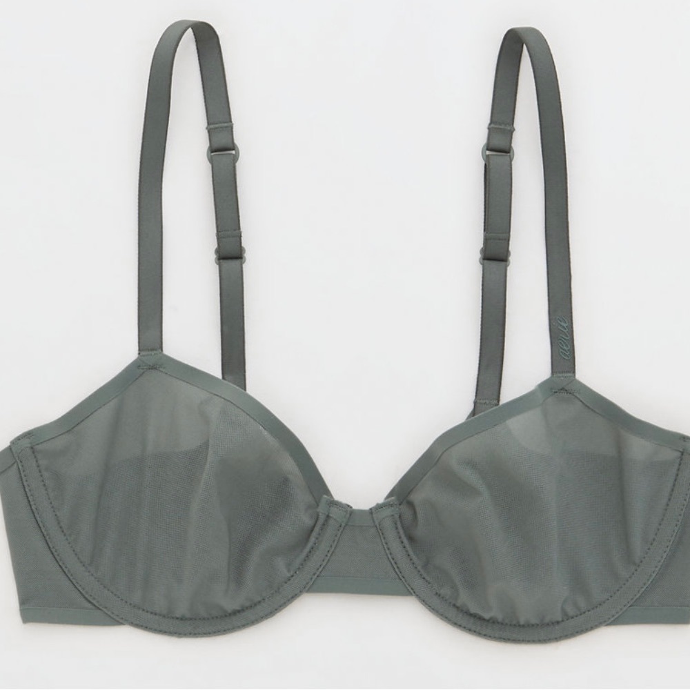 Aerie Smoothez Mesh Unlined Bra 38DD